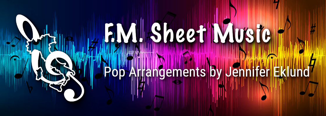 F.M. Sheet Music Banner