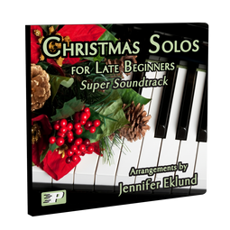 Christmas Solos for Late Beginners: Super Soundtrack (Digital: Single User)