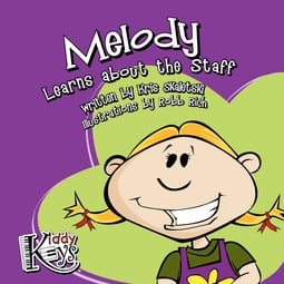 Melody Learns about the Staff Storybook (Hardcopy)