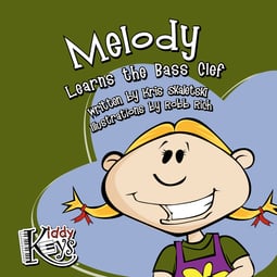 Melody Learns the Bass Clef Storybook (Hardcopy)