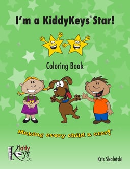 KiddyKeys® Coloring Book (Hardcopy)