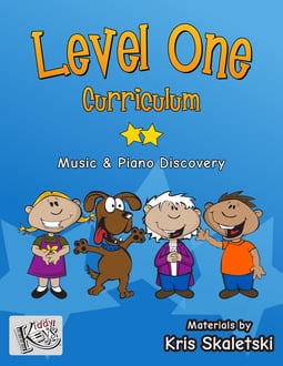 KiddyKeys® Level One Lesson Plans (Digital: Studio License)