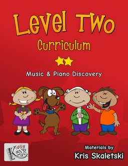 KiddyKeys® Level Two Lesson Plans (Digital: Studio License)