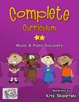 KiddyKeys® Complete Curriculum (Digital: Studio License)