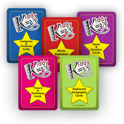 KiddyKeys Cards (Set of 5)