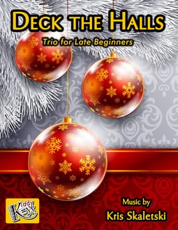 Deck the Halls Easy Trio (Digital: Unlimited Reproductions)