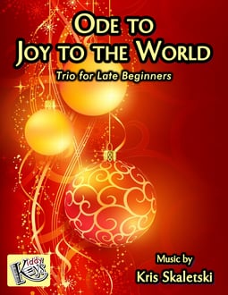 Ode to Joy to the World Easy Trio (Digital: Single User)