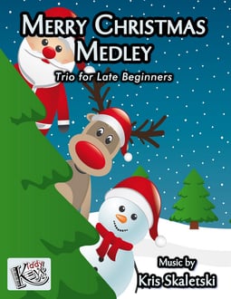 Merry Christmas Medley Easy Trio (Digital: Single User)