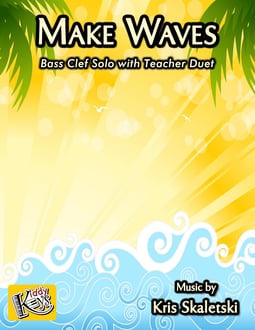 Make Waves Bass Clef Rote Solo (Digital: Single User)