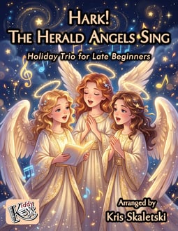 Hark! The Herald Angels Sing Easy Trio (Digital: Single User)