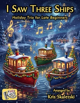 I Saw Three Ships Easy Trio (Digital: Single User)
