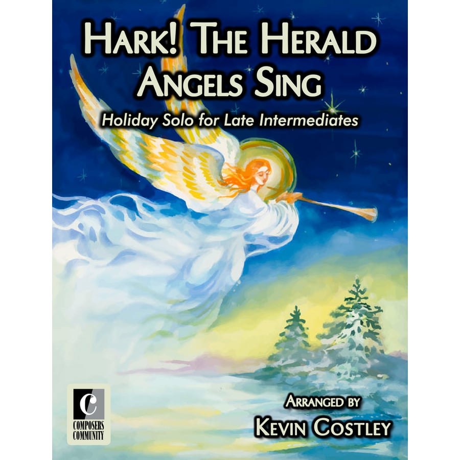 Look Inside | Hark! The Herald Angels Sing | Piano Pronto Publishing, image size:900x900