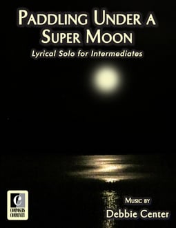 Paddling Under a Super Moon