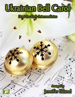 Ukrainian Bell Carol Evenly-Leveled Duet (Digital: Single User)