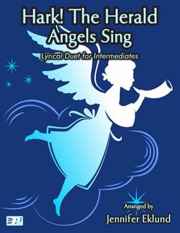 Hark! the Herald Angels Sing Evenly-Leveled Duet (Digital: Unlimited Reproductions)