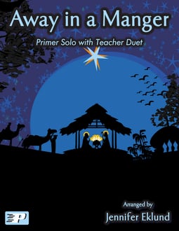 Away in a Manger Mixed-Level Duet (Digital: Single User)