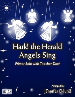 Hark! The Herald Angels Sing Primer Solo with Duet (Digital: Single User)