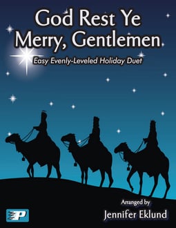 God Rest Ye Merry, Gentlemen Easy Evenly-Leveled Duet (Digital: Unlimited Reproductions)