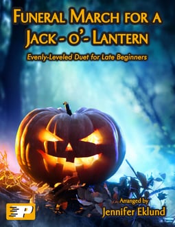 Funeral March for a Jack-o-Lantern Easy Duet (Digital: Single User)