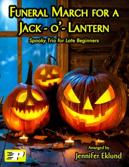 Funeral March for a Jack-o-Lantern Easy Trio (Digital: Unlimited Reproductions)