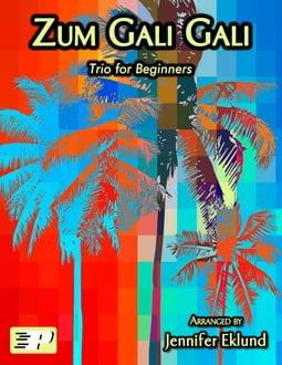Zum Gali Gali Trio for Beginners (Digital: Unlimited Reproductions)