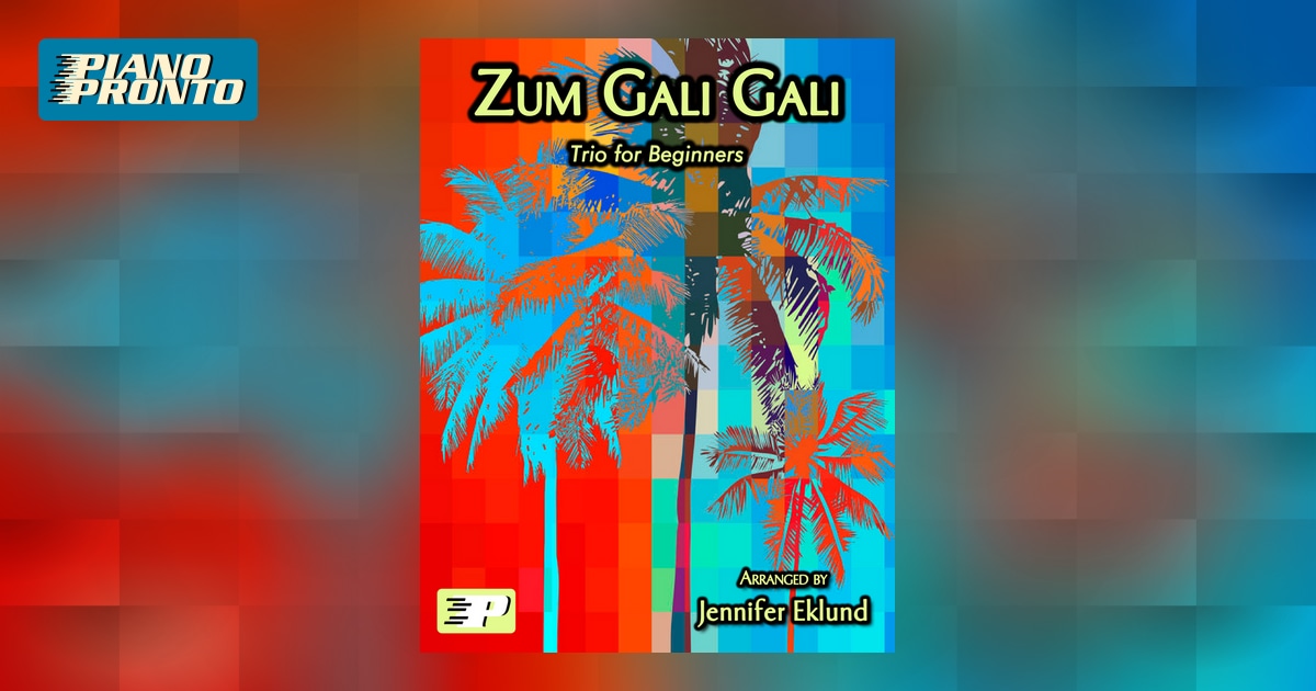 Zum Gali Gali Piano Pronto Publishing
