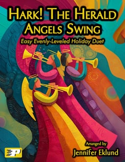 Hark! the Herald Angels Swing Easy Evenly-Leveled Duet (Digital: Studio License)
