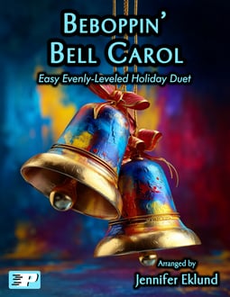 Beboppin’ Bell Carol Easy Evenly-Leveled Duet (Digital: Studio License)