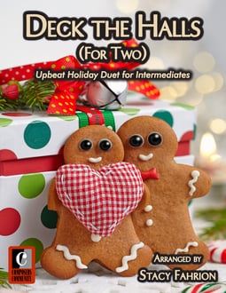 Deck the Halls for Two Evenly-Leveled Duet (Digital: Unlimited Reproductions)