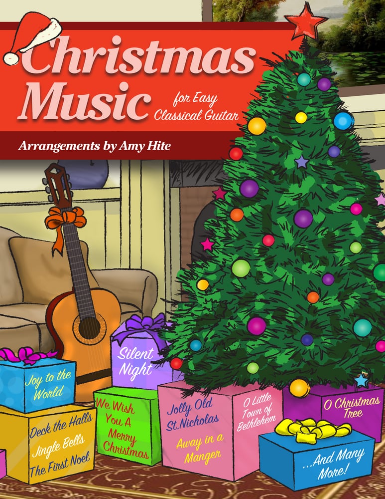 Christmas Music for Easy Classical Guitar (Standard Notation