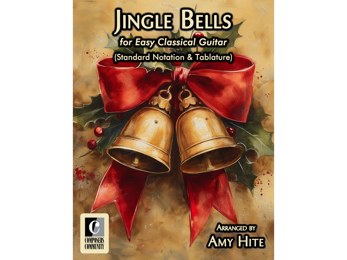 Jingle Bells (Standard Notation \u0026 Tablature) | Piano Pronto Publishing, image size:1200x900