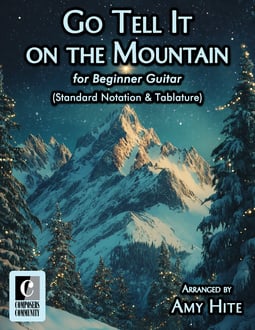 Go Tell It on the Mountain (Standard Notation & Tablature)