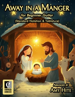 Away in a Manger (Standard Notation & Tablature)