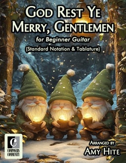 God Rest Ye Merry, Gentlemen (Standard Notation & Tablature)