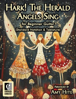 Hark! The Herald Angels Sing (Standard Notation & Tablature)