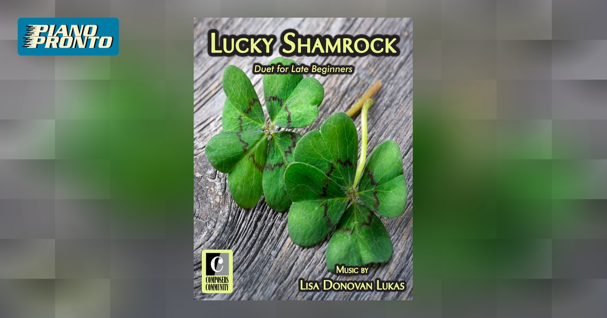 Lucky Shamrock | Piano Pronto Publishing