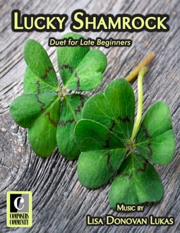 Lucky Shamrock Easy Evenly-Leveled Duet (Digital: Single User)