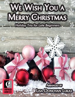 We Wish You a Merry Christmas Easy Trio (Digital: Single User)