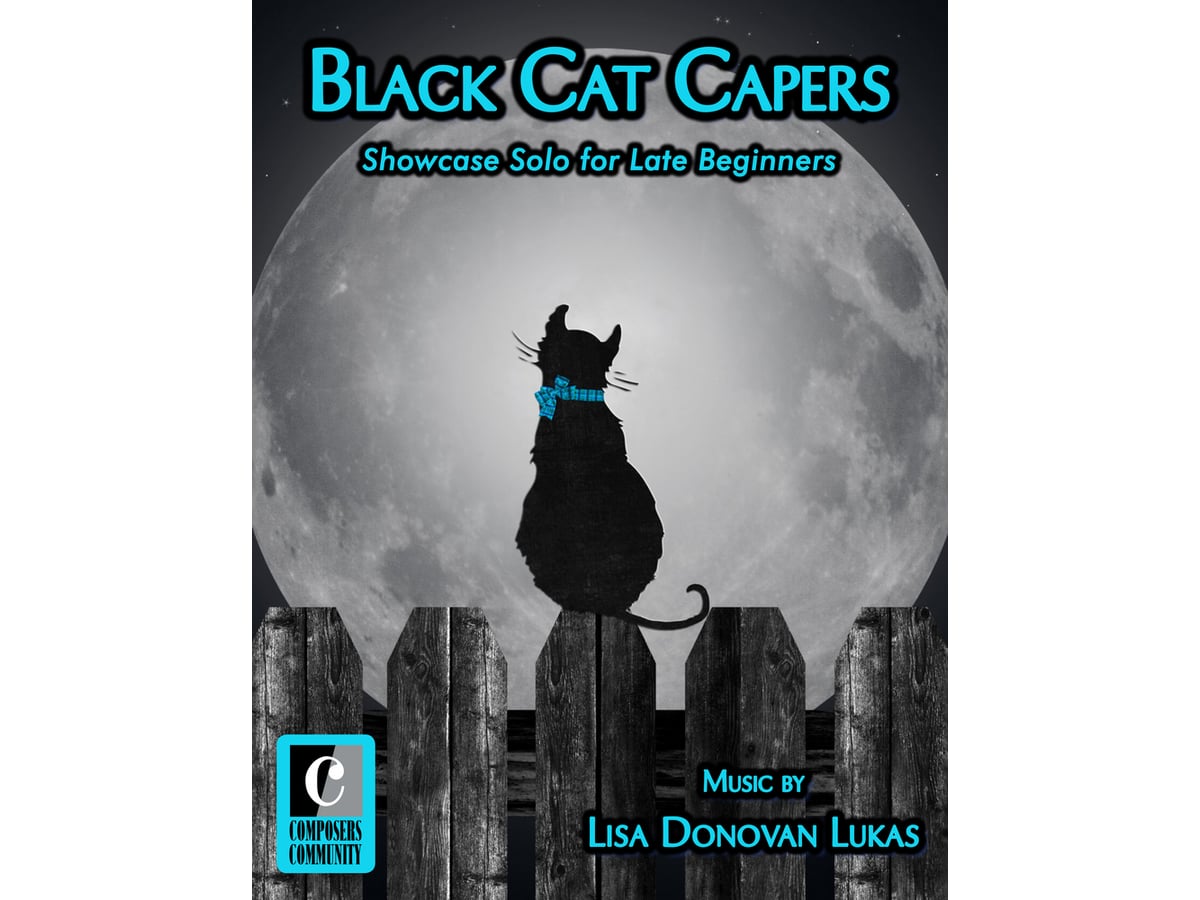 Black Cat Capers | Piano Pronto Publishing