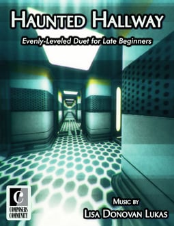 Haunted Hallway Easy Evenly-Leveled Duet (Digital: Unlimited Reproductions)