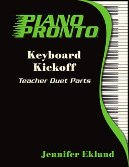 Piano Pronto® Teacher Duets: Keyboard Kickoff (Hardcopy)