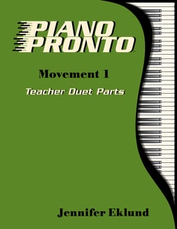 Piano Pronto® Teacher Duets: Movement 1