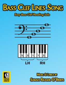 Bass Clef Lines Song (Digital: Single User)