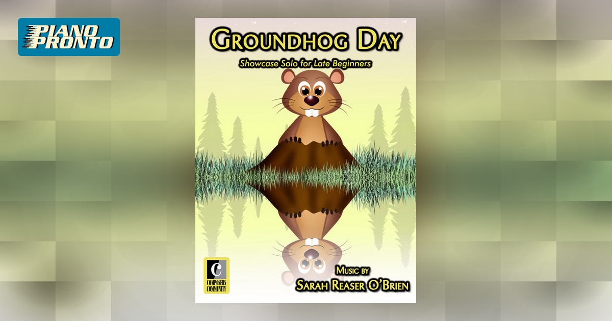 Look Inside | Groundhog Day | Piano Pronto Publishing