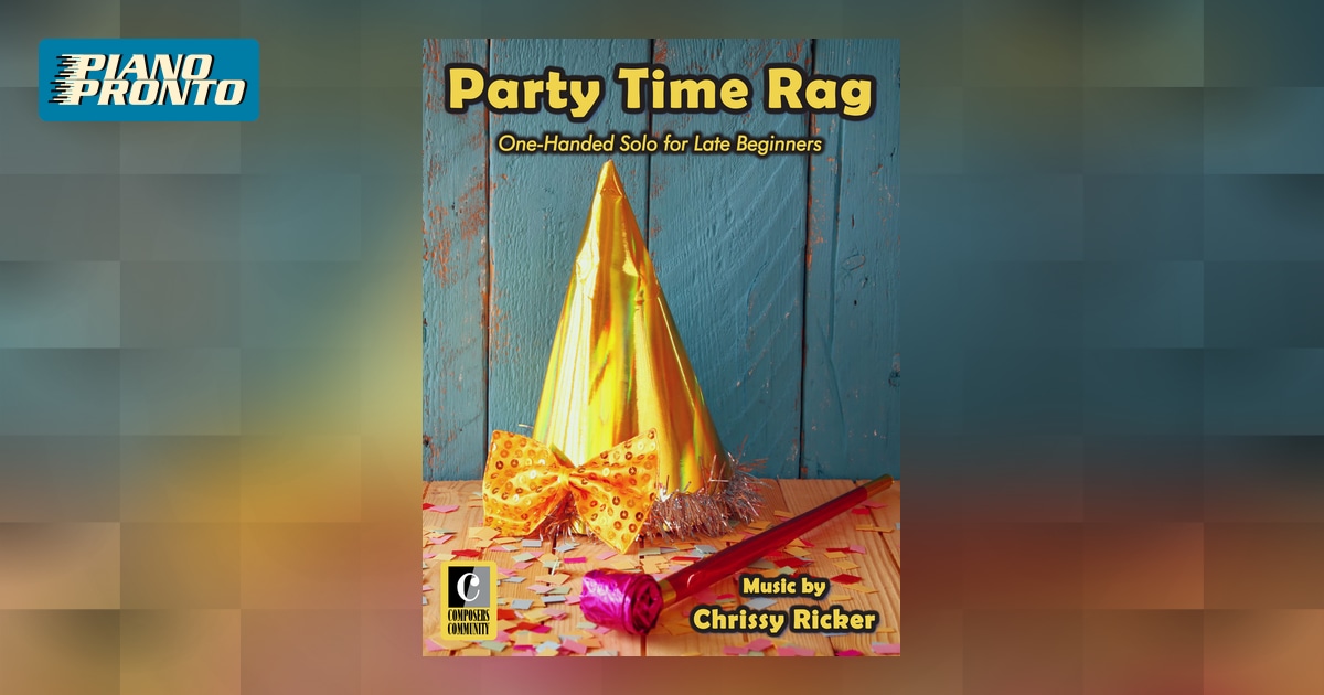 Party Time Rag Piano Pronto Publishing