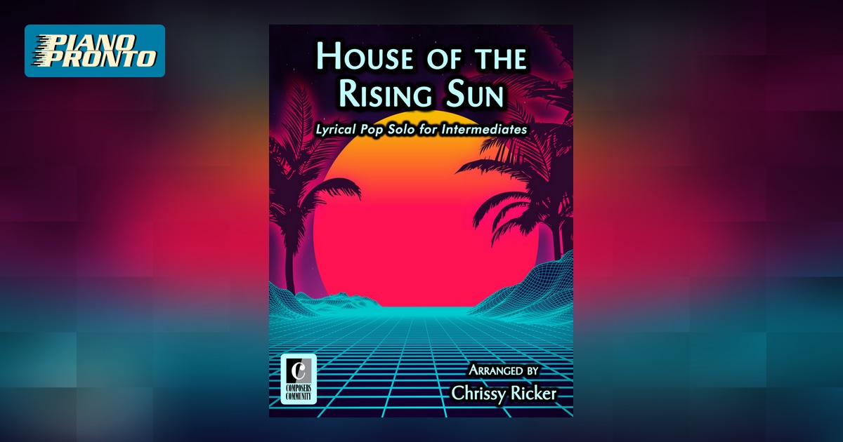 House Of The Rising Sun Piano Pronto Publishing 9305