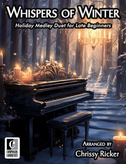 Whispers of Winter Easy Holiday Medley Duet (Digital: Single User)