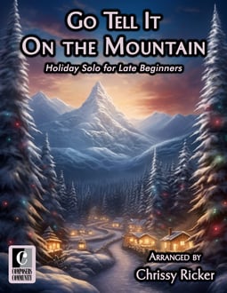 Go Tell It on the Mountain Easy Piano Solo (Digital: Single User)