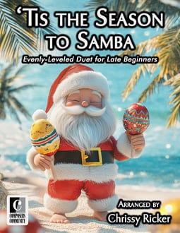 'Tis the Season to Samba Easy Holiday Medley Duet (Digital: Single User)