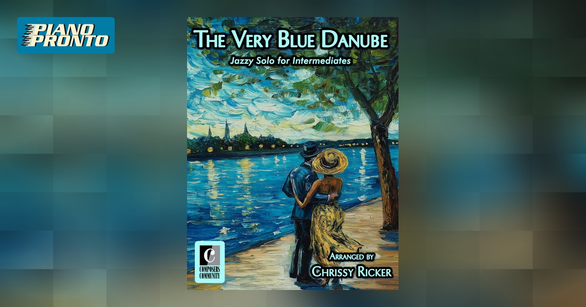 The Very Blue Danube | Piano Pronto Publishing